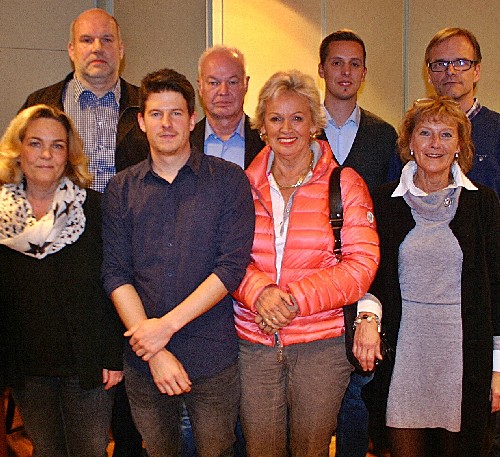 Vorstand Fachschaft auf der JHV 2014/2015